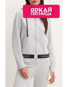 Толстовка на молнии с капюшоном Hugo
