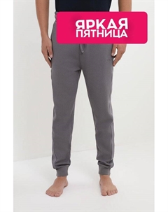 Брюки хлопковые домашние на кулиске Hugo