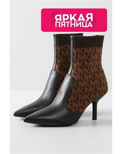 Комбинированные ботильоны Shilon Michael michael kors