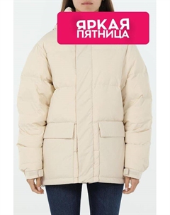 Пуховик с капюшоном и карманами Colorplay