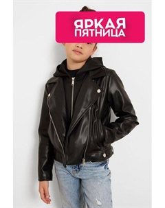 Куртка-косуха с капюшоном Guess