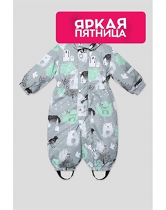 Комбинезон утепленный с капюшоном Oldos