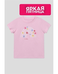 Футболка хлопковая с принтом Ovs