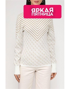 Джемпер с принтом бренда Guess