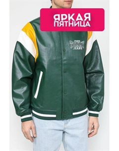 Бомбер из экокожи с логотипом Tommy jeans
