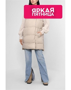 Удлиненный жилет с капюшоном Apart