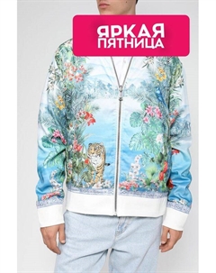 Двусторонний бомбер с принтом Guess