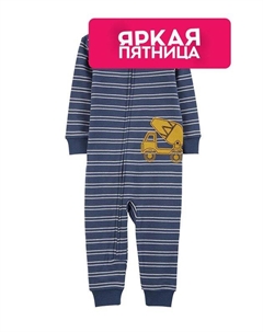 Комбинезон хлопковый на молнии Carter`s