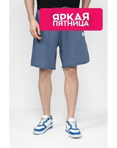 Шорты хлопковые на кулиске Hugo blue