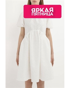 Платье с рукавами фонарик и пышной юбкой Dunst