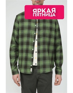 Рубашка хлопковая в клетку Blend