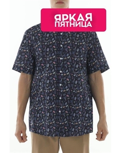 Рубашка хлопковая с коротким рукавом Bugatti