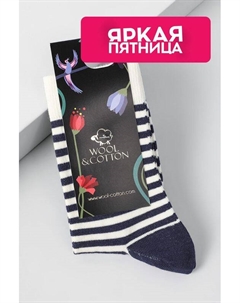 Классические носки с добавлением шерсти Wool & cotton