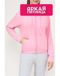 Толстовка на молнии из футера Hugo