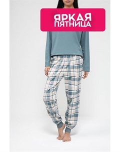 Хлопковая пижама Holiday Esprit