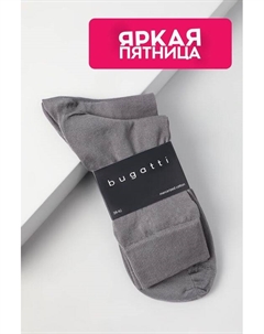 Набор из двух пар хлопковых носков с принтом Bugatti