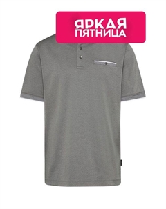 Поло с контрастными деталями Bugatti