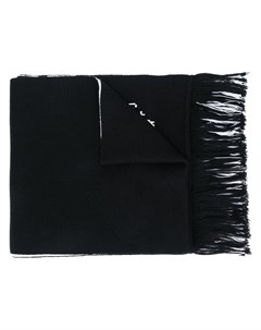 Alanui объемный шарф с бахромой один размер черный Alanui