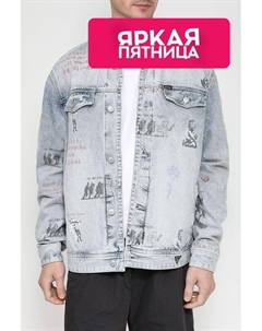 Куртка джинсовая с эффектом потертости Guess