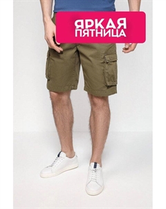 Хлопковые шорты с накладными карманами Ovs