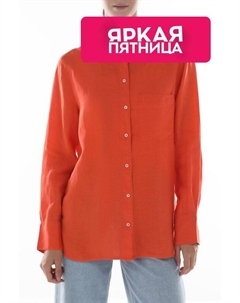 Рубашка льняная с карманом Marc o'polo