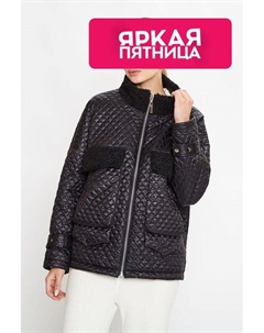 Укороченная куртка с шерстяными вставками Electrastyle