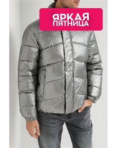 Утепленная куртка прямого силуэта Guess