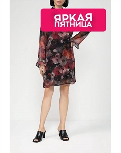 Шифоновое платье с цветочным принтом More&more