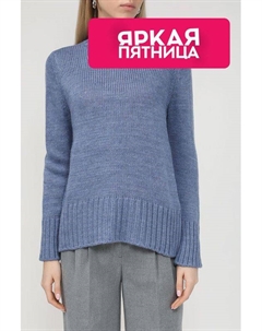 Свитер с воротником-стойкой More&more