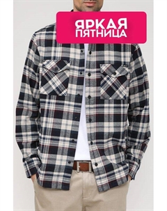 Хлопковая рубашка в клетку Replay