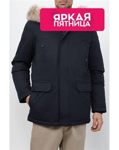 Парка с меховой отделкой Geox