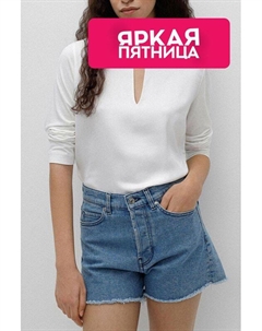 Блуза с вырезом Hugo