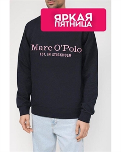Свитшот с логотипом бренда Marc o'polo