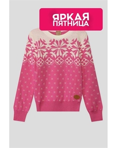 Шерстяной джемпер с узором Wool & cotton