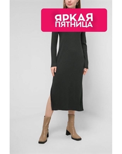 Платье миди с разрезом Marc o’polo denim