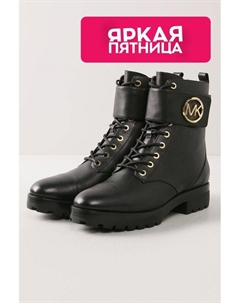 Высокие ботинки из кожи Michael michael kors