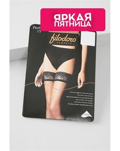 Чулки тончайшие матовые самодержащиеся 15 den Filodoro