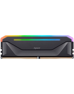 Оперативная память Apacer DDR5 16GB 6400MHz NOX RGB Black (AH5U16G64C552NBAA-1)