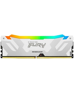 Оперативная память Kingston DDR5 16GB 6400MHz FURY Renegade RGB White XMP (KF564C32RWA-16)