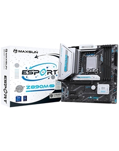 Материнская плата Maxsun MS-eSport Z890M WIFI (LGA1851, mATX)