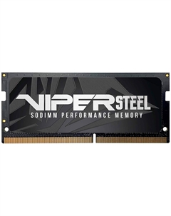 Оперативная память Patriot Memory SO-DIMM DDR4 16GB 2400MHz Viper Steel (PVS416G240C5S) Patriot memory