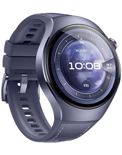 Умные часы Huawei WATCH 5, 46 мм, серый/фиолетовый (55020EVL)