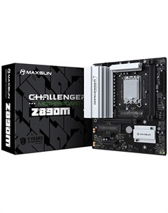 Материнская плата Maxsun MS-Challenger Z890M (LGA1851, mATX)