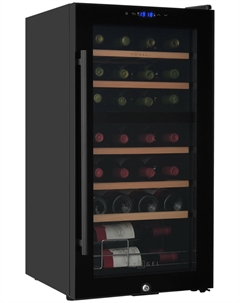 Винный шкаф ZCWF281DB черный Zugel