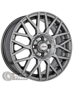 Литой диск X-125 6.5x16/4x100 D67.1 ET36, Серые X-trike