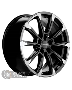 Литой диск KHW1808 7.5x18/5x110 D67.1 ET40, Черные Khomen wheels