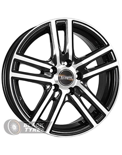 Литой диск TL 429 5.5x14/4x100 D67.1 ET43, Черные Tech line