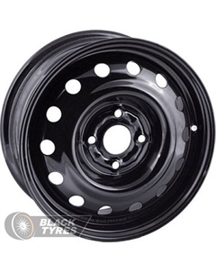 Стальной диск 8135 6x15/4x100 D56.1 ET45, Черные Trebl