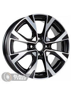 Литой диск R045 6x15/4x100 D60.1 ET50, Черные Rst