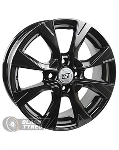 Литой диск R045 6x15/4x100 D60.1 ET50, Черные Rst